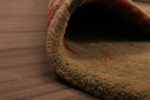 Nepal Multicolor Hand Knotted 58 X 80 Area Rug 155-76140 Image 7
