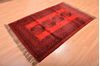 Khan Mohammadi Red Hand Knotted 40 X 64 Area Rug 100-76144 Thumb 10