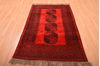 Khan Mohammadi Red Hand Knotted 40 X 64 Area Rug 100-76144 Thumb 1