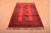 Khan Mohammadi Red Hand Knotted 40 X 64 Area Rug 100-76144 Thumb 8