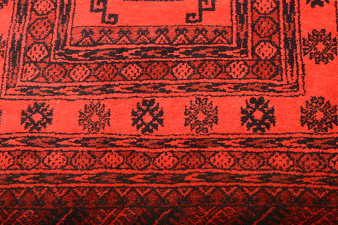 Khan Mohammadi Purple Runner Hand Knotted 35 X 68 Area Rug 100-76147 Image 8