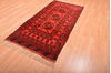 Khan Mohammadi Purple Runner Hand Knotted 35 X 68 Area Rug 100-76147 Thumb 2