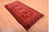 Khan Mohammadi Purple Runner Hand Knotted 35 X 68  Area Rug 100-76147 Thumb 3