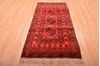 Khan Mohammadi Purple Runner Hand Knotted 35 X 68  Area Rug 100-76147 Thumb 4