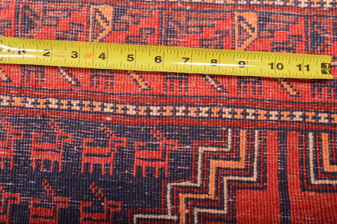 Khan Mohammadi Blue Hand Knotted 610 X 105 Area Rug 100-76148 Image 15