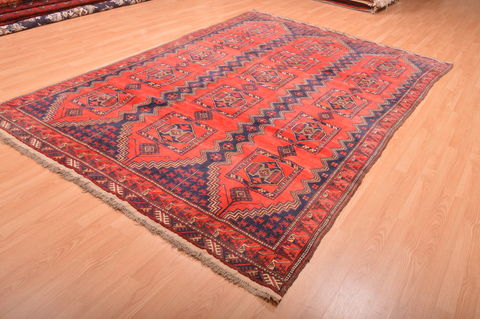 Khan Mohammadi Blue Hand Knotted 610 X 105 Area Rug 100-76148 Image 2