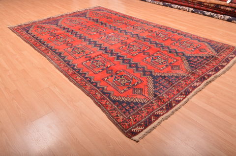 Khan Mohammadi Blue Hand Knotted 610 X 105 Area Rug 100-76148 Image 5