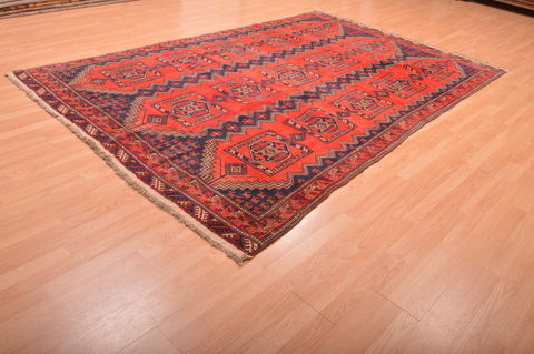 Khan Mohammadi Blue Hand Knotted 610 X 105 Area Rug 100-76148 Image 6