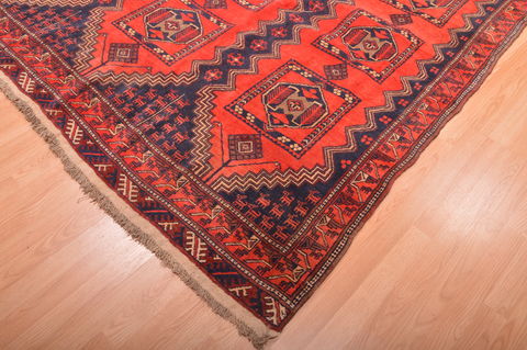 Khan Mohammadi Blue Hand Knotted 610 X 105 Area Rug 100-76148 Image 7