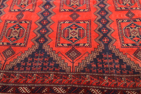 Khan Mohammadi Blue Hand Knotted 610 X 105 Area Rug 100-76148 Image 8