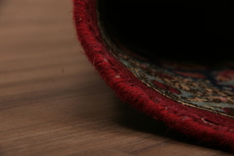 Tabriz Red Hand Knotted 45 X 610  Area Rug 155-76156 Image 11