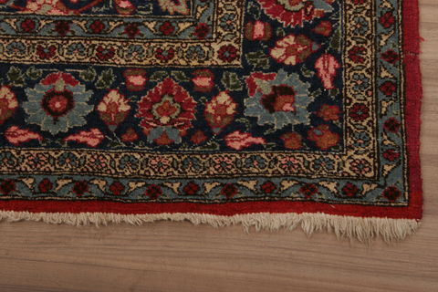 Tabriz Red Hand Knotted 45 X 610  Area Rug 155-76156 Image 5