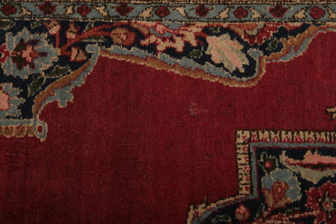 Tabriz Red Hand Knotted 45 X 610  Area Rug 155-76156 Image 8