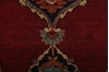 Tabriz Red Hand Knotted 45 X 610  Area Rug 155-76156 Thumb 6