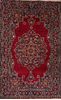 Tabriz Red Hand Knotted 45 X 610  Area Rug 155-76156 Thumb 0