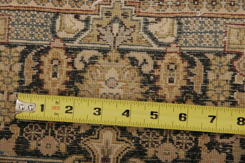 Tabriz Multicolor Hand Knotted 47 X 70 Area Rug 155-76157 Image 6