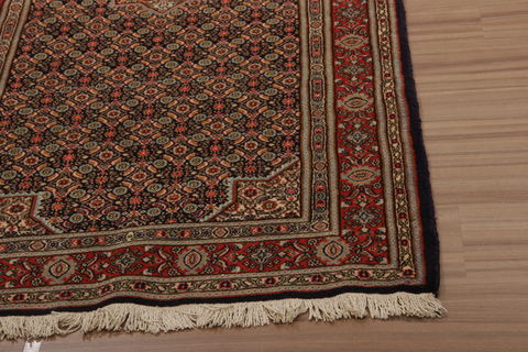 Mood Multicolor Runner Hand Knotted 36 X 81  Area Rug 155-76159 Image 2