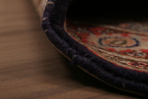 Mood Multicolor Runner Hand Knotted 36 X 81  Area Rug 155-76159 Image 7