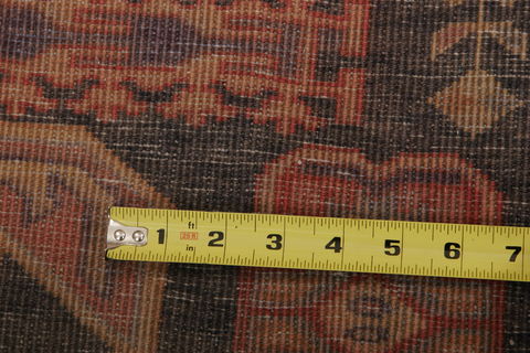 Ardebil Grey Runner Hand Knotted 44 X 97 Area Rug 155-76162 Image 6