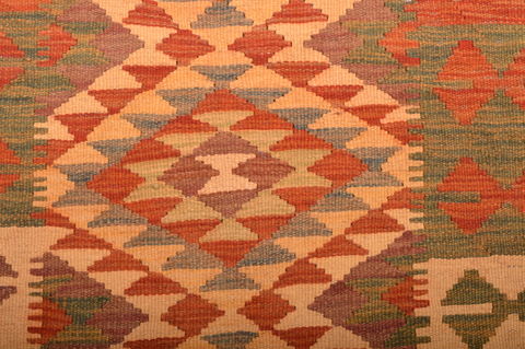 Kilim Red Runner Flat Woven 27 X 99 Area Rug 100-76165 Image 14