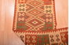 Kilim Red Runner Hand Knotted 27 X 99  Area Rug 100-76165 Thumb 10