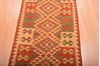 Kilim Red Runner Flat Woven 27 X 99 Area Rug 100-76165 Thumb 13