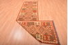Kilim Red Runner Flat Woven 27 X 99 Area Rug 100-76165 Thumb 8