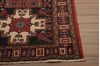 Meshkin Multicolor Runner Hand Knotted 34 X 102 Area Rug 155-76166 Thumb 3