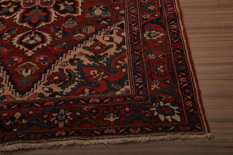 Bakhtiar Multicolor Hand Knotted 53 X 70 Area Rug 253-76168 Image 4