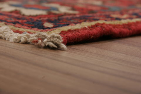Bakhtiar Multicolor Hand Knotted 53 X 70 Area Rug 253-76168 Image 5