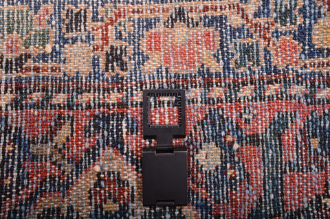 Bakhtiar Red Hand Knotted 104 X 122 Area Rug 100-76175 Image 18