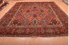 Bakhtiar Red Hand Knotted 104 X 122  Area Rug 100-76175 Thumb 1