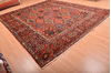 Bakhtiar Red Hand Knotted 104 X 122  Area Rug 100-76175 Thumb 3