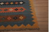 Kilim Multicolor Hand Knotted 53 X 710 Area Rug 155-76177 Thumb 3