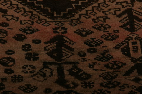Shiraz Multicolor Hand Knotted 57 X 84  Area Rug 155-76179 Image 11
