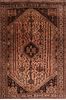 Shiraz Multicolor Hand Knotted 57 X 84  Area Rug 155-76179 Thumb 0