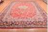 Najaf-abad Red Hand Knotted 98 X 1410  Area Rug 100-76181 Thumb 1