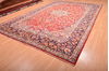 Najaf-abad Red Hand Knotted 98 X 1410  Area Rug 100-76181 Thumb 2