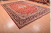 Najaf-abad Red Hand Knotted 98 X 1410  Area Rug 100-76181 Thumb 5