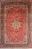 Najaf-abad Red Hand Knotted 98 X 1410  Area Rug 100-76181 Thumb 0