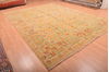 Afshar Yellow Hand Knotted 911 X 132  Area Rug 100-76182 Thumb 3
