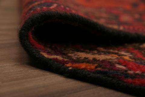 Shiraz Multicolor Hand Knotted 410 X 89  Area Rug 253-76186 Image 7