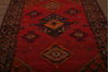 Shiraz Multicolor Hand Knotted 410 X 89  Area Rug 253-76186 Thumb 3
