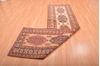 Chobi Beige Runner Hand Knotted 211 X 92 Area Rug 100-76190 Thumb 14