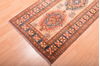 Chobi Beige Runner Hand Knotted 211 X 92  Area Rug 100-76190 Thumb 9