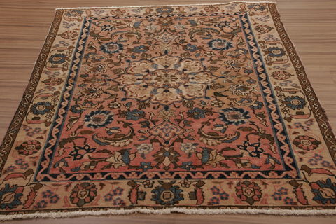 Mussel Multicolor Hand Knotted 49 X 64 Area Rug 155-76195 Image 7