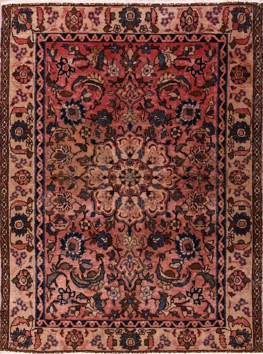 Mussel Multicolor Hand Knotted 49 X 64 Area Rug 155-76195 Image 0