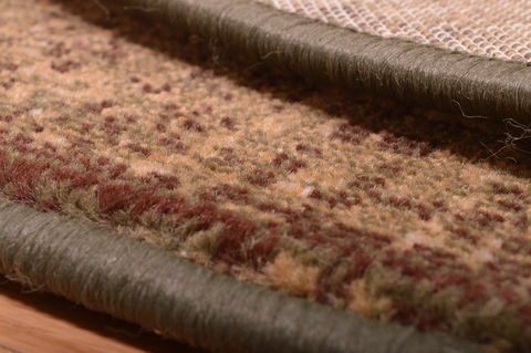 Modern Green Round Machine Made 411 X 411 Area Rug 100-76199 Image 10