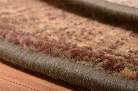 Modern Green Round Machine Made 411 X 411 Area Rug 100-76199 Image 9
