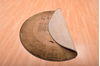 Modern Green Round Machine Made 411 X 411 Area Rug 100-76199 Thumb 4